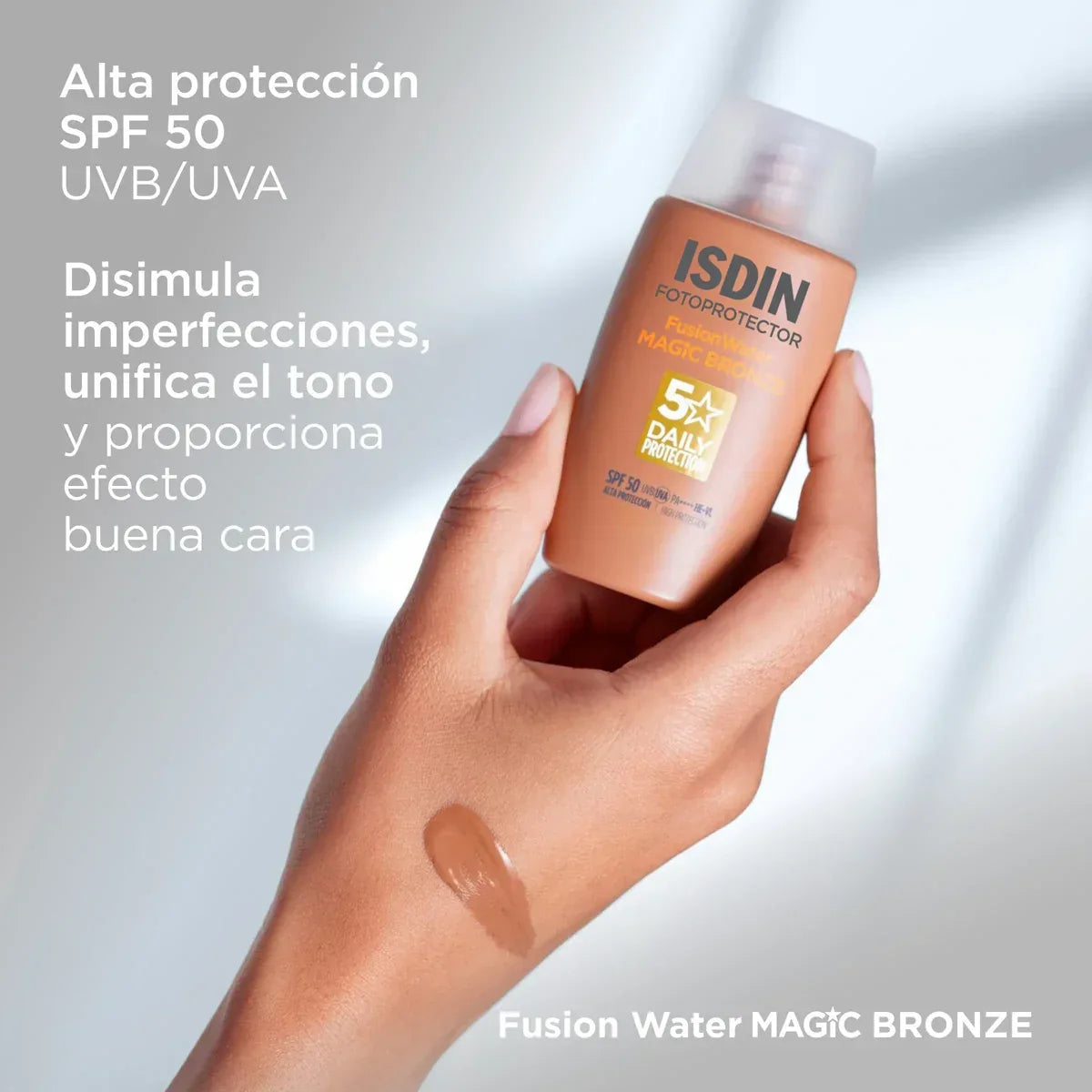 ISDIN | Fusion Water MAGIC Bronze SPF 50 - 50ml - InternationalCosmetic
