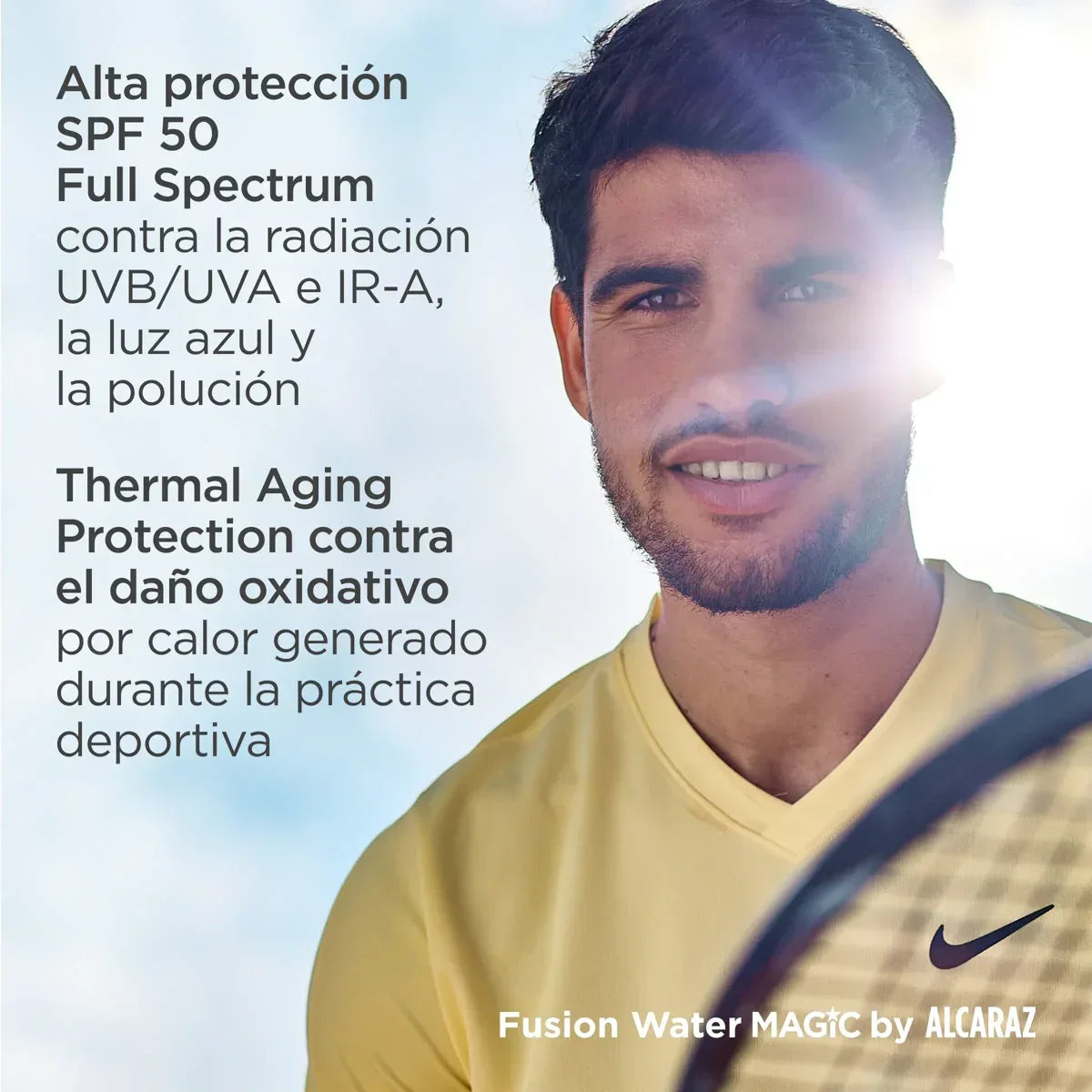 ISDIN | Fusion Water MAGIC by Alcaraz SPF 50 - 50ml - InternationalCosmetic