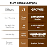 GROWUS | Sea Salt Therapy Scalp Scaler - 250ml