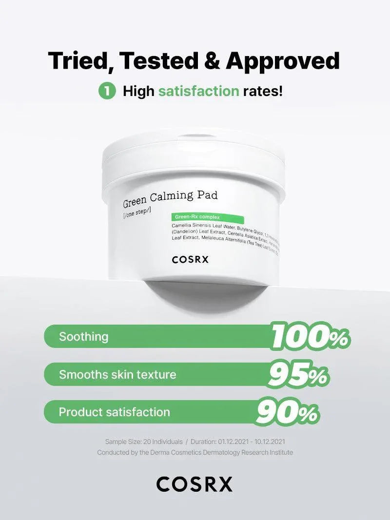 COSRX | Green Calming Pad - 70ud - InternationalCosmetic