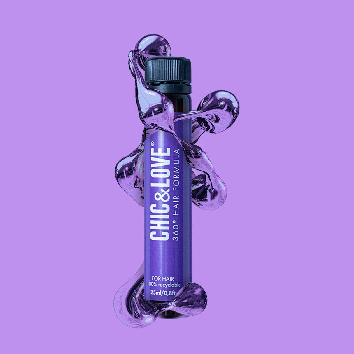 CHIC & LOVE | 360º Hair Formula Forte Elixir Cabello - 20 viales
