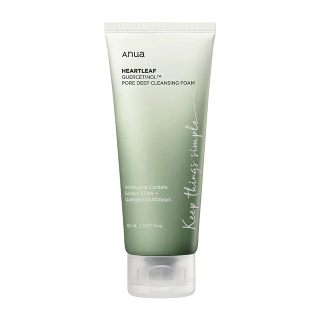 ANUA | Heartleaf Quercetinol Pore Deep Cleansing Foam - 150ml - InternationalCosmetic