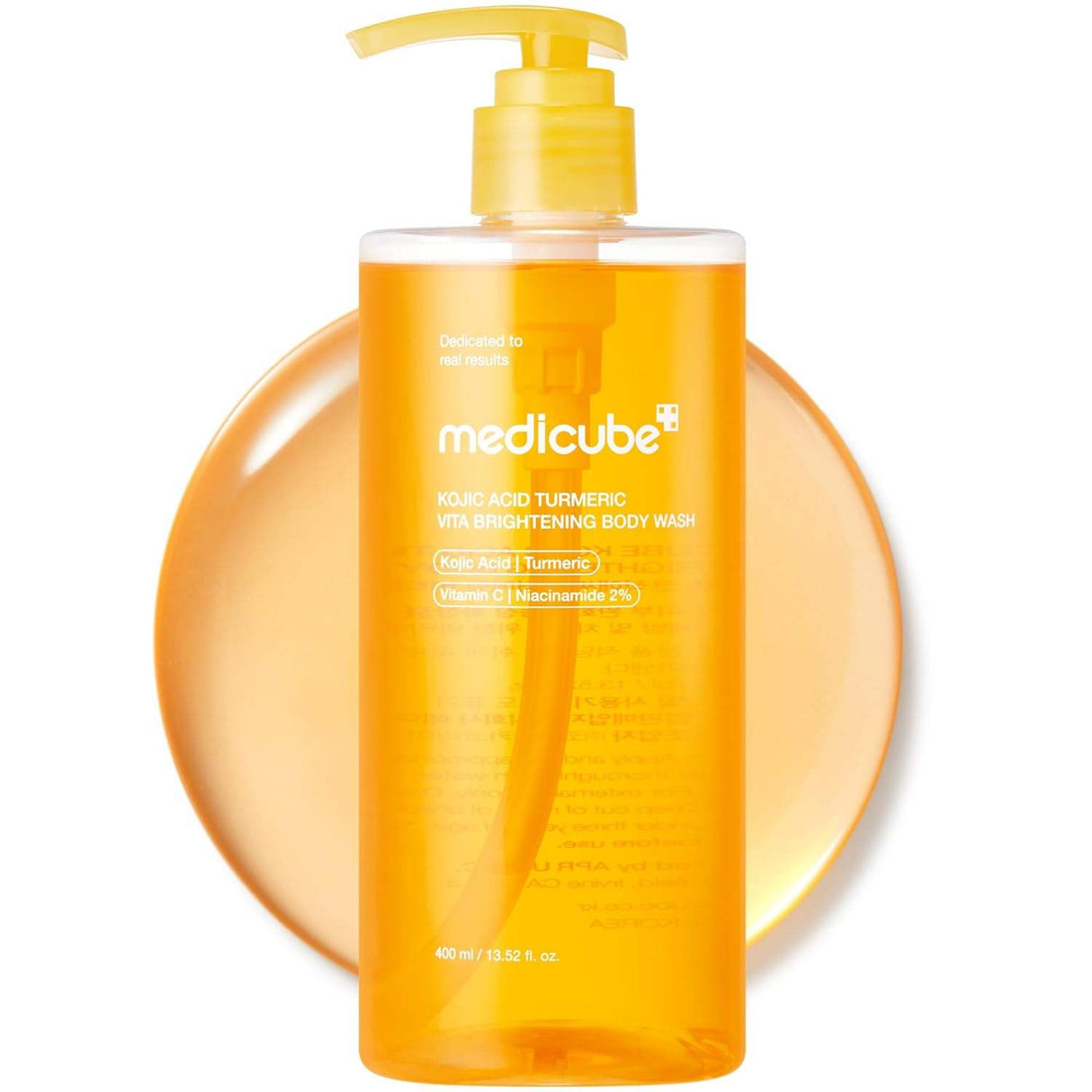 MEDICUBE | Kojic Acid Turmeric Vita Brightening Body Wash - 400ml
