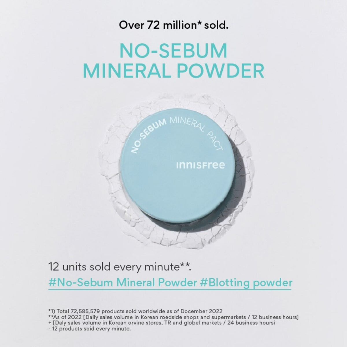 INNISFREE | No-Sebum Mineral Pact - 8.5gr