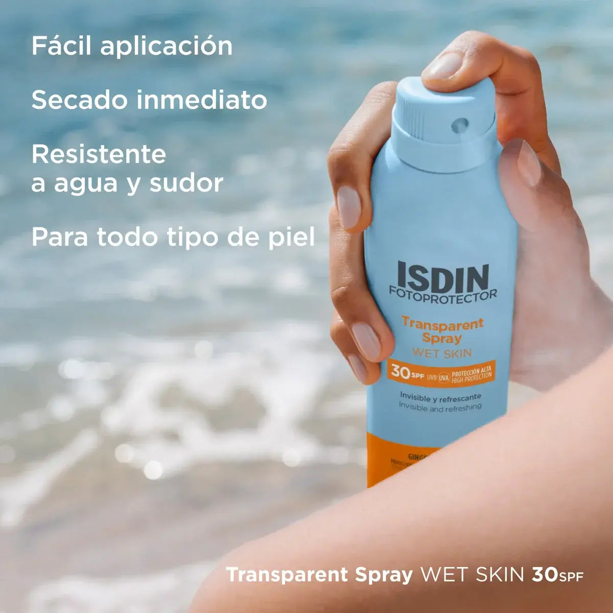 ISDIN | Transparent Spray Wet Skin SPF30 - 250ml