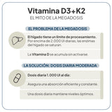IVB WELLNESS LAB | Vitamina D3+K2 Cápsulas