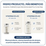 IVB WELLNESS LAB | Vitamina D3+K2 Cápsulas
