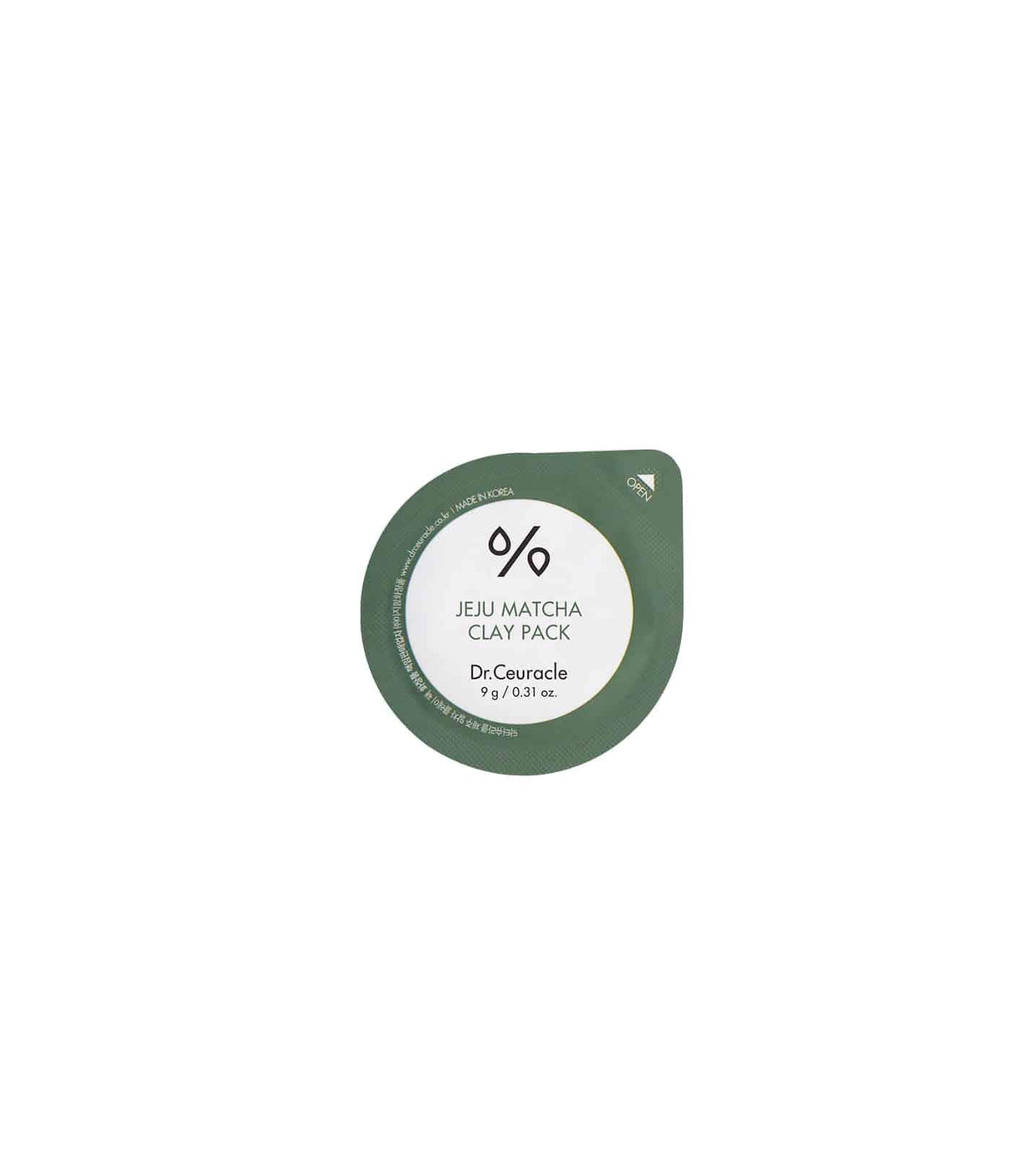 DR. CEURACLE | Jeju Matcha Clay Pack - InternationalCosmetic