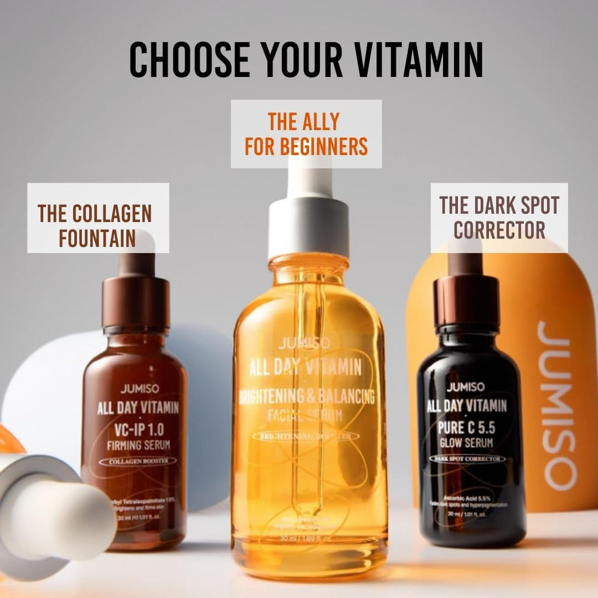 JUMISO | All Day Vitamin Brightening & Balancing Facial Serum - 50ml