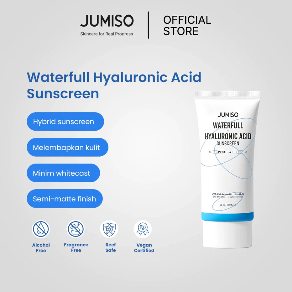 JUMISO | Waterfull Hyaluronic Acid Sunscreen SPF50+ PA++++ - 50ml