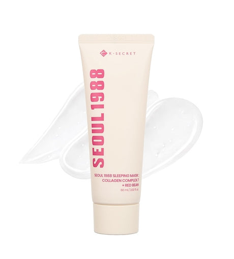 K-SECRET | Seoul 1988 Sleeping Mask – Collagen Complex 7 + Red Bean - 60ml