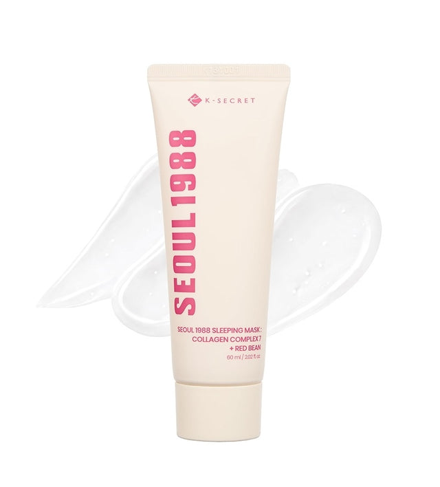 K-SECRET | Seoul 1988 Sleeping Mask – Collagen Complex 7 + Red Bean - 60ml