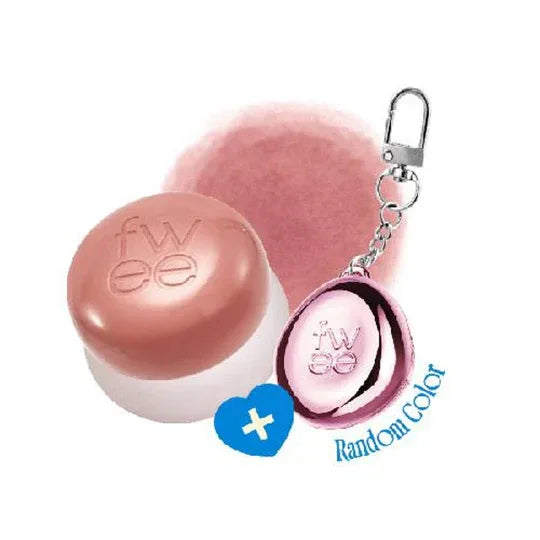 FWEE | Lip & Cheek Blurry Pudding Pot Keyring Set - InternationalCosmetic