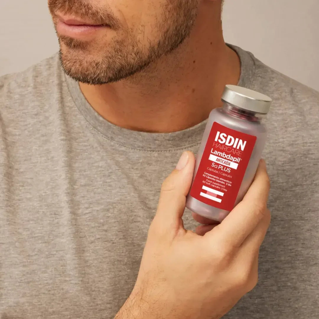 ISDIN | Lambdapil® 5𝛂 Plus Cápsulas - 60ud - InternationalCosmetic