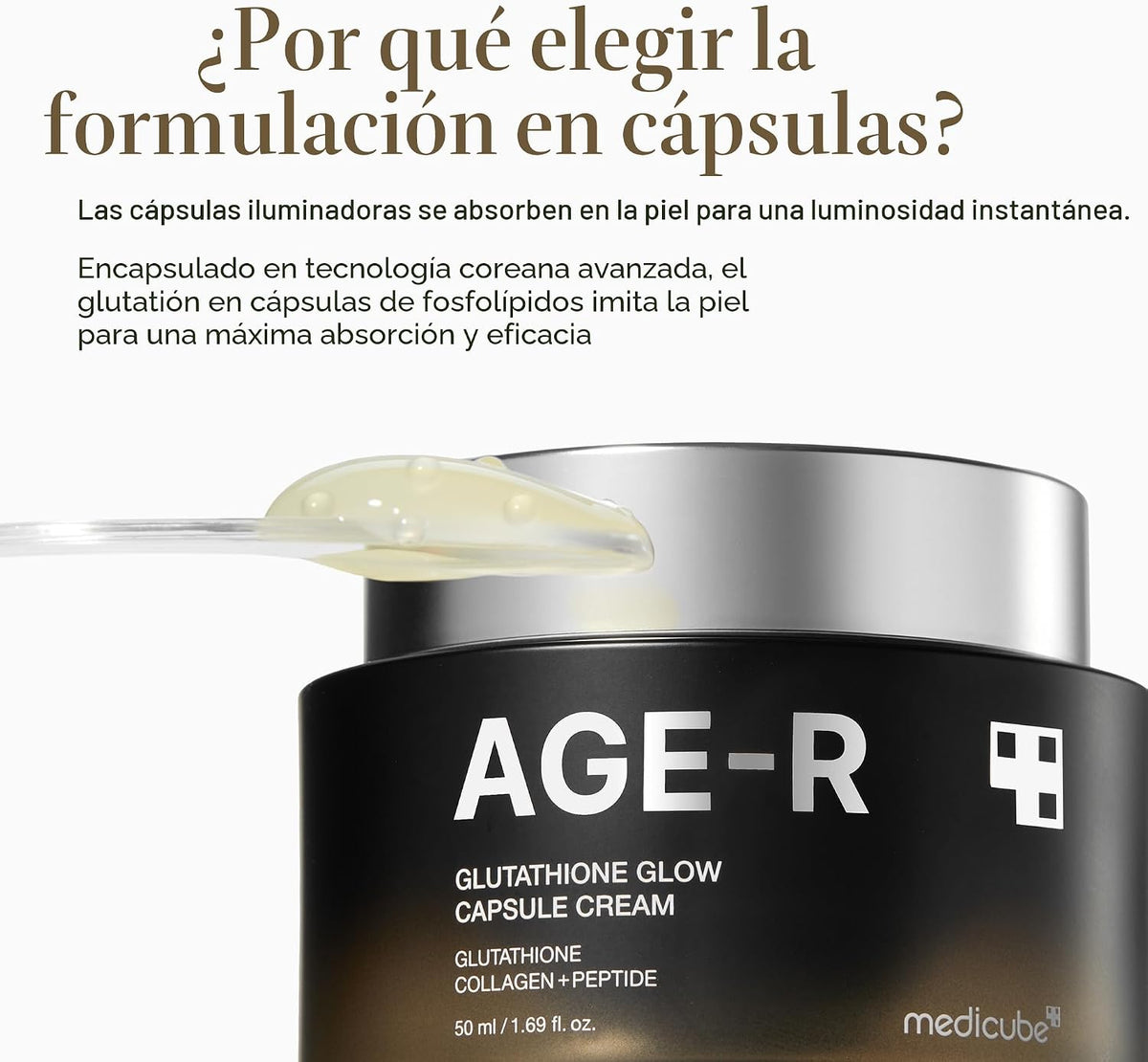 AGE-R GLUTATHIONE GLOW CAPSULE CREAM