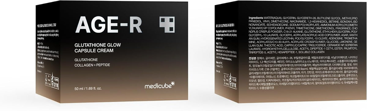 AGE-R GLUTATHIONE GLOW CAPSULE CREAM