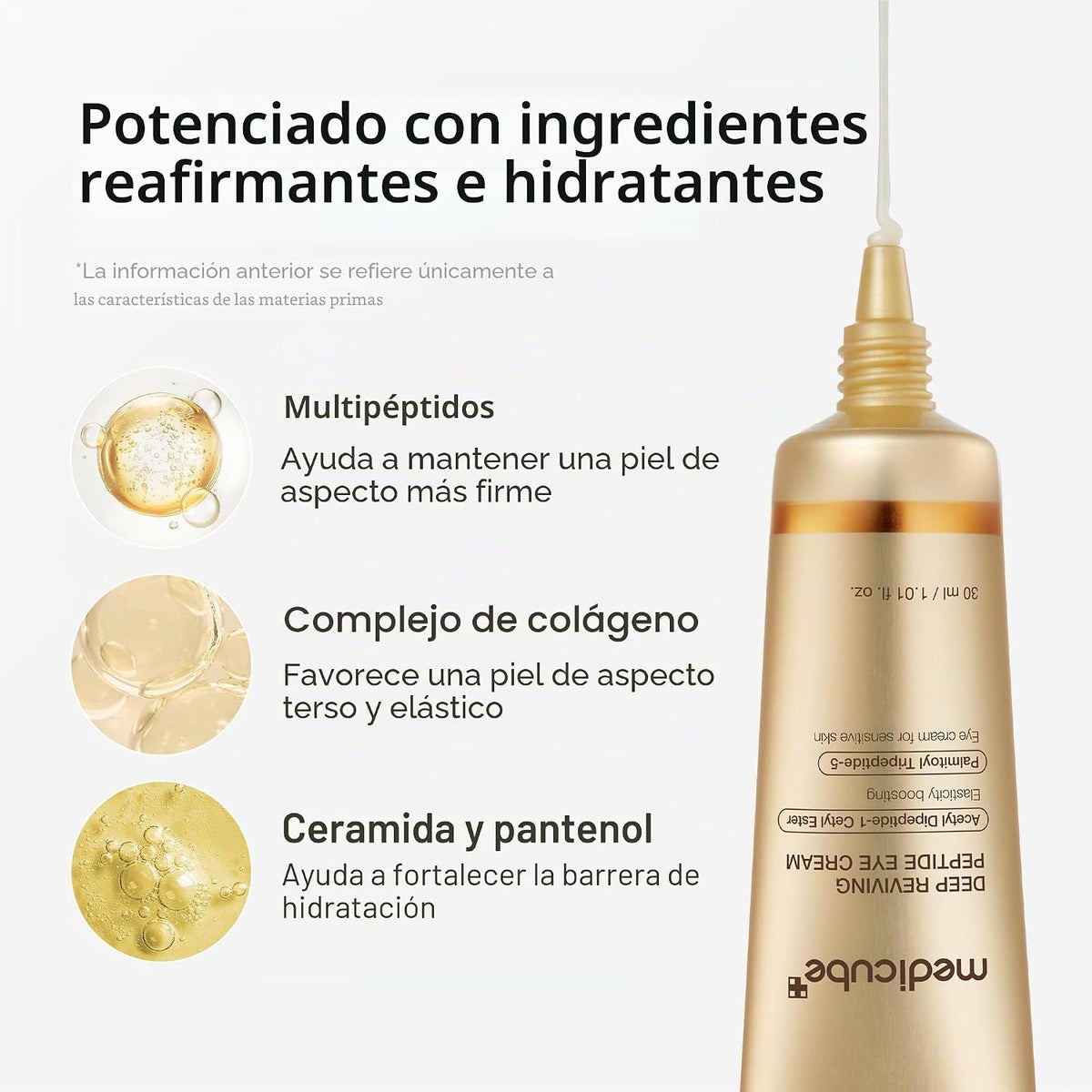 MEDICUBE | Deep Lifting Peptide Eye Cream - 30 ml
