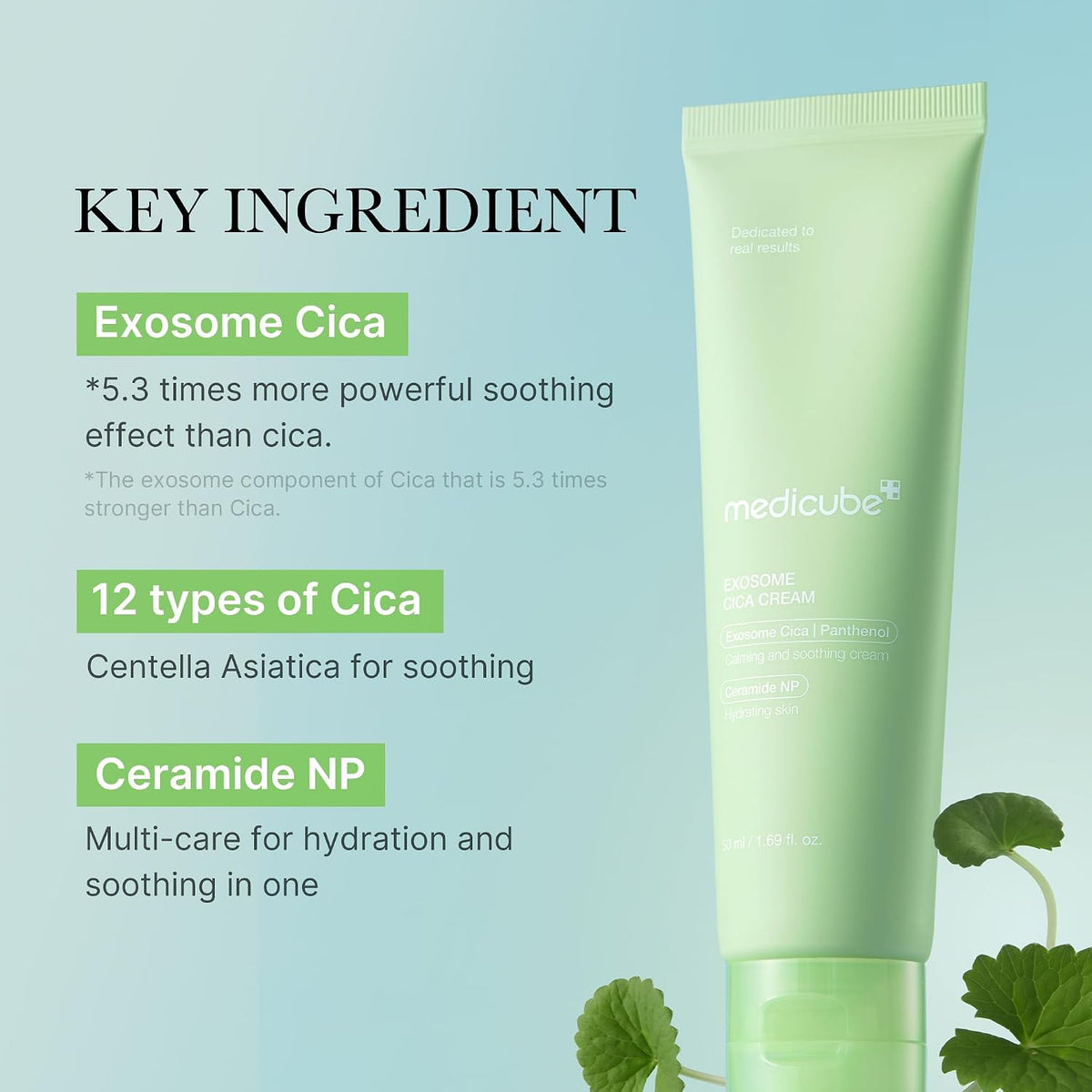 MEDICUBE | Exosome CICA Cream -  50 ml