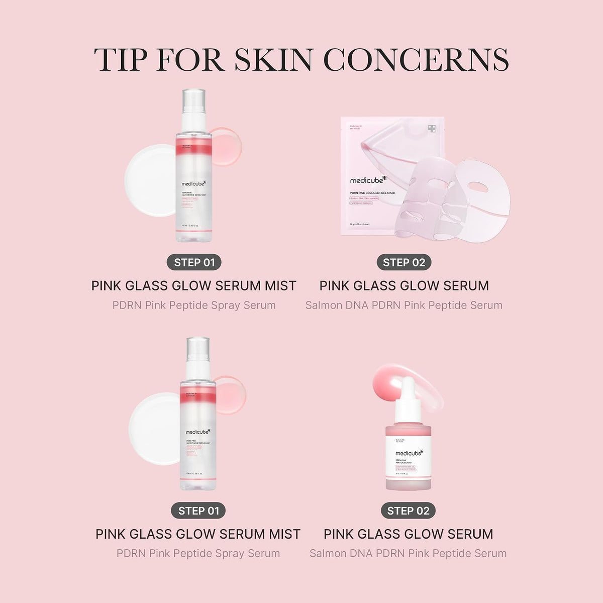 PDRN PINK GLUTATHIONE SERUM MIST 100ML