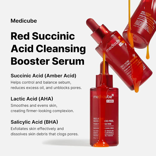 MEDICUBE | Red Acne Succinic Acid Peel - 40ml