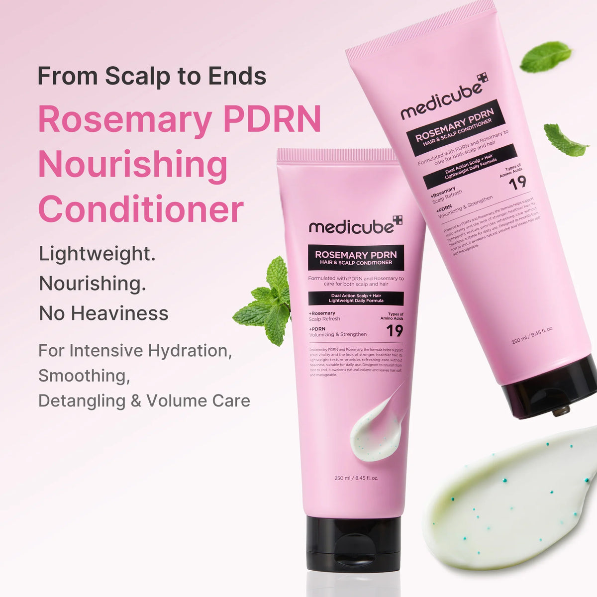 MEDICUBE | Rosemary PDRN Hair&Scalp Conditioner - 250ml