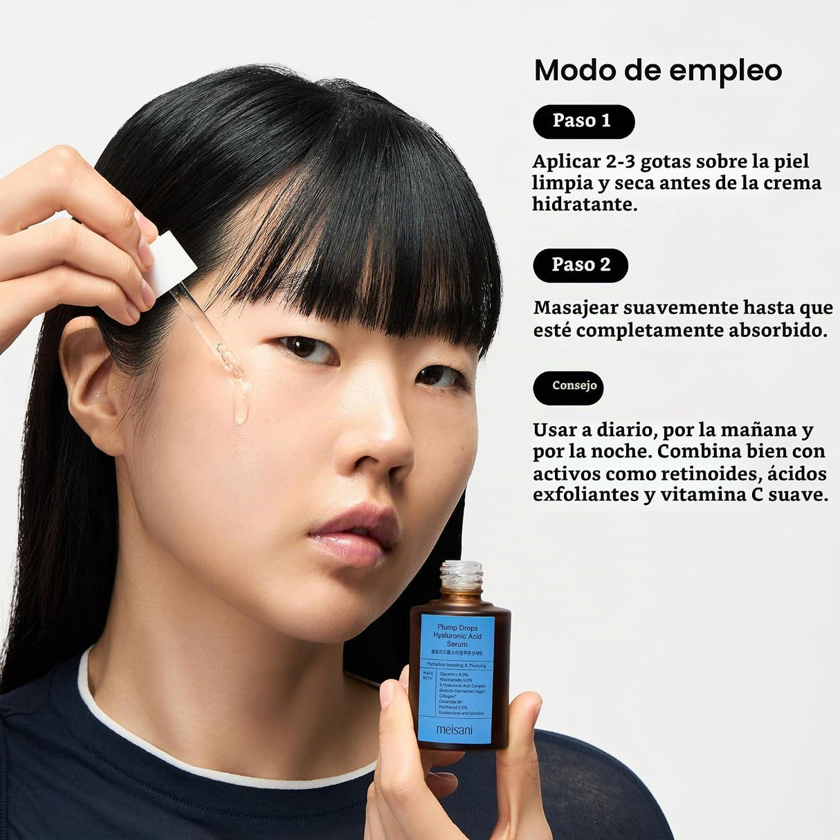 MEISANI | Plump Drops Hyaluronic Acid Serum - 30ml