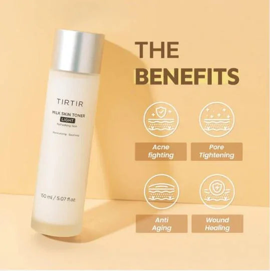 TIRTIR | Milk Skin Toner Light - 150 ml - InternationalCosmetic