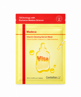 CENTELLIAN 24 | Madeca Vitamin Glowing Serum Mask - 130ml (7 mascarillas)