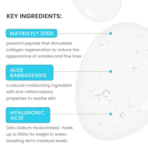 TIMELESS | Matrixyl 3000 Serum + Hyaluronic Acid - 30ml - InternationalCosmetic