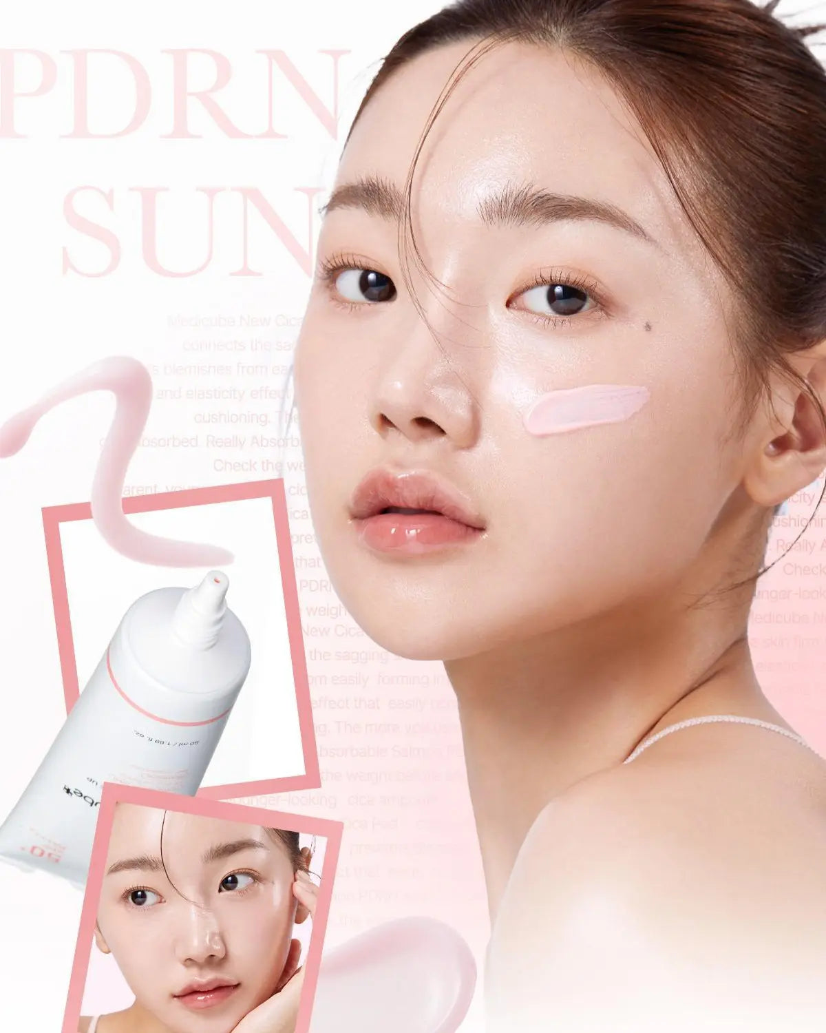 MEDICUBE | PDRN Pink Tone-Up Sun Cream SPF50+ - 50ml