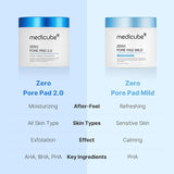 MEDICUBE | Zero Pore Pad Mild - 70ud