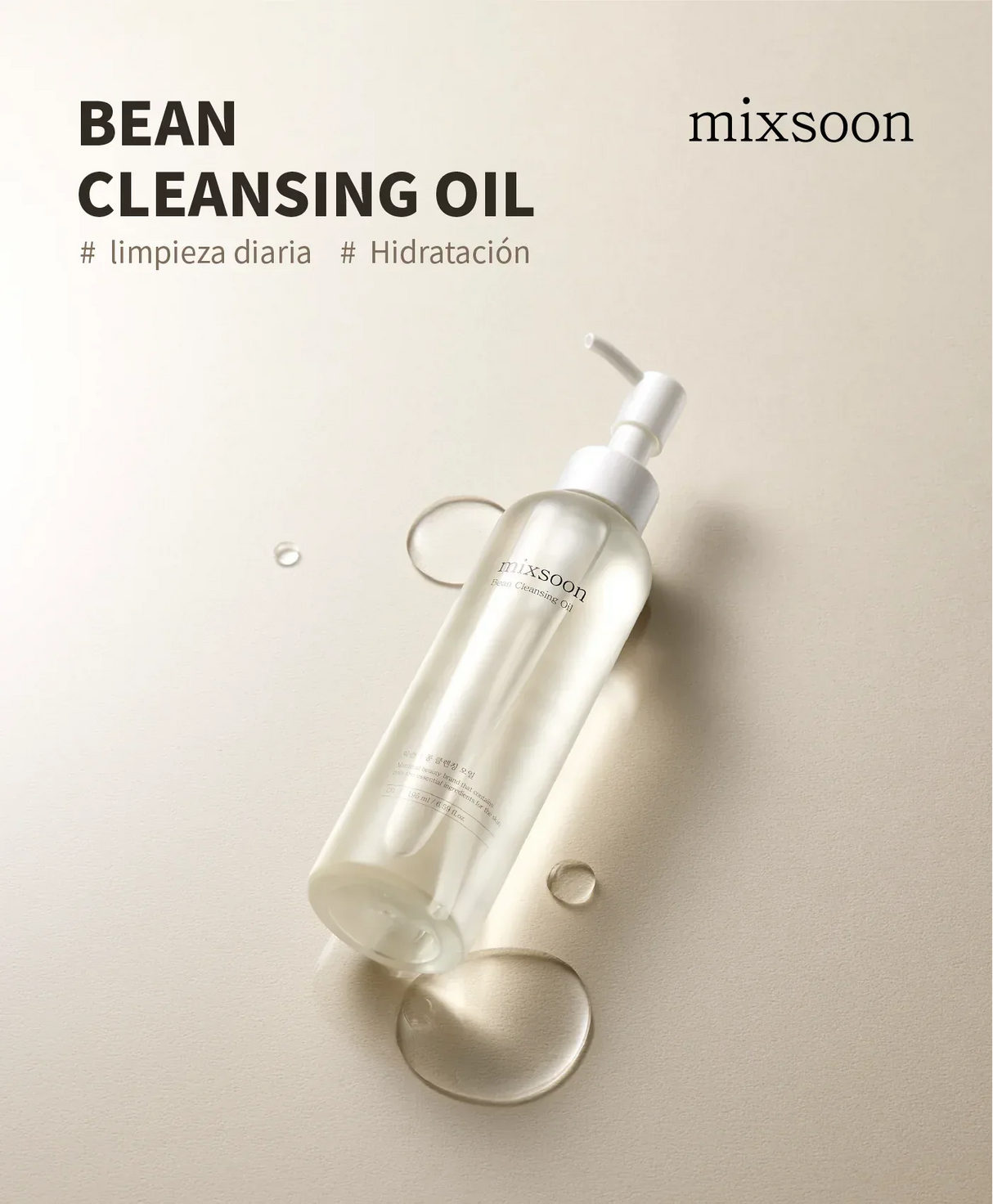 MIXSOON | Bean Cleansing Oil - 195ml - InternationalCosmetic