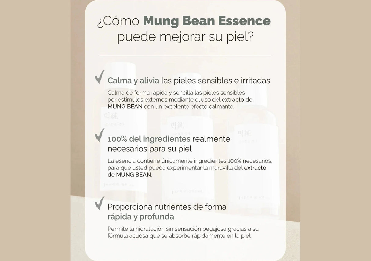 MIXSOON | Mugng Bean Seed Essence - 100ml - InternationalCosmetic