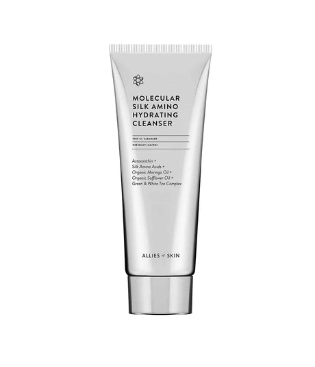 ALLIES OF SKIN | Formato de Viaje Molecular Silk Amino Hydrating Cleanser - 25ml - InternationalCosmetic