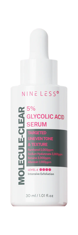 NINE LESS | 5% Glycolic Acid Serum - 30 ml