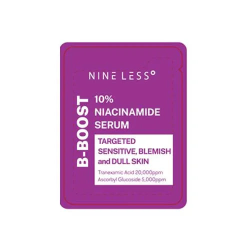 NINE LESS | Muestra B-Bost 10% Niacinamide Serum - 2 ml - InternationalCosmetic