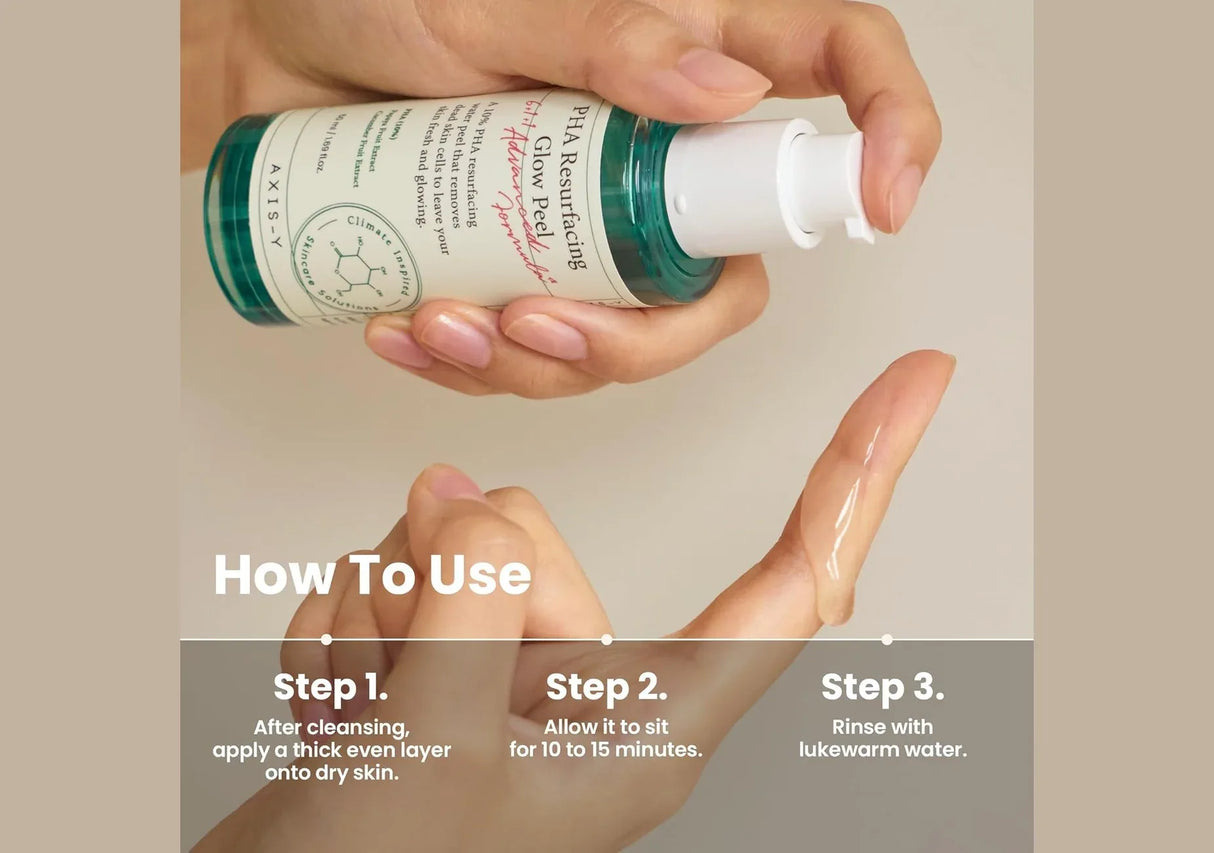 AXIS-Y | PHA Resurfacing Glow Peel - 50ml - InternationalCosmetic