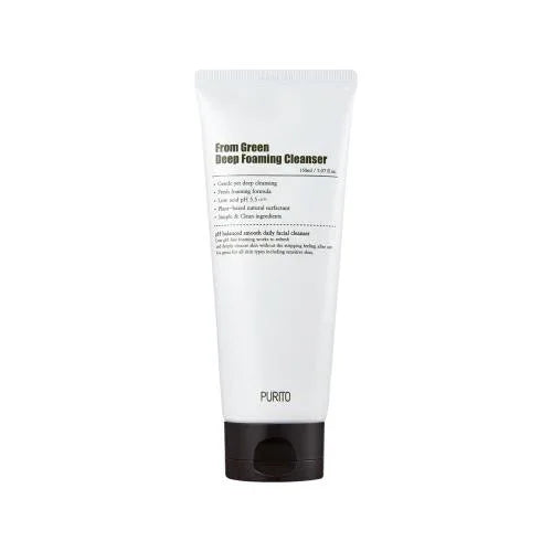 PURITO | From Green Deep Foaming Cleanser - 200ml - InternationalCosmetic