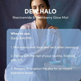 PSA | Dew Halo Niacinamide & Blackberry Glow Mist - 50ml