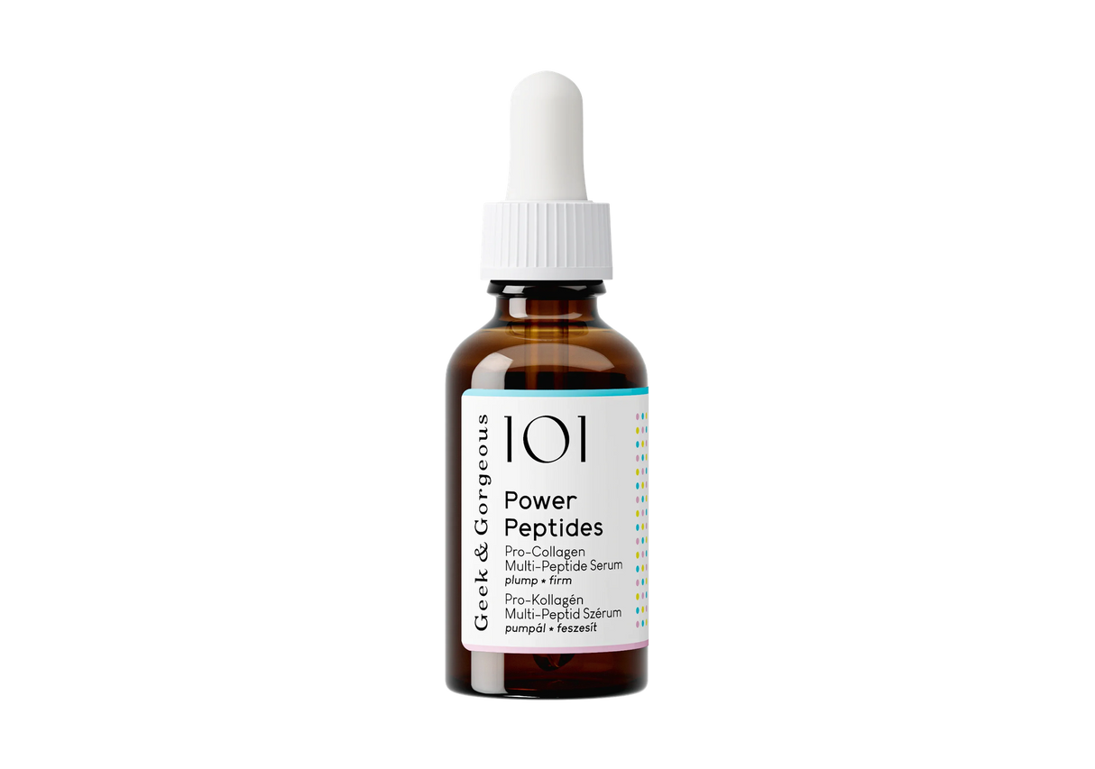 GEEK & GORGEOUS | Power Peptides - 30 ml - InternationalCosmetic