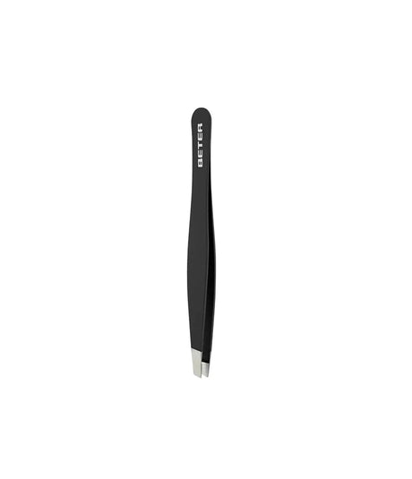 BETER | Pinza de Depilar Punta Oblicua Soft Touch Pequeña - InternationalCosmetic