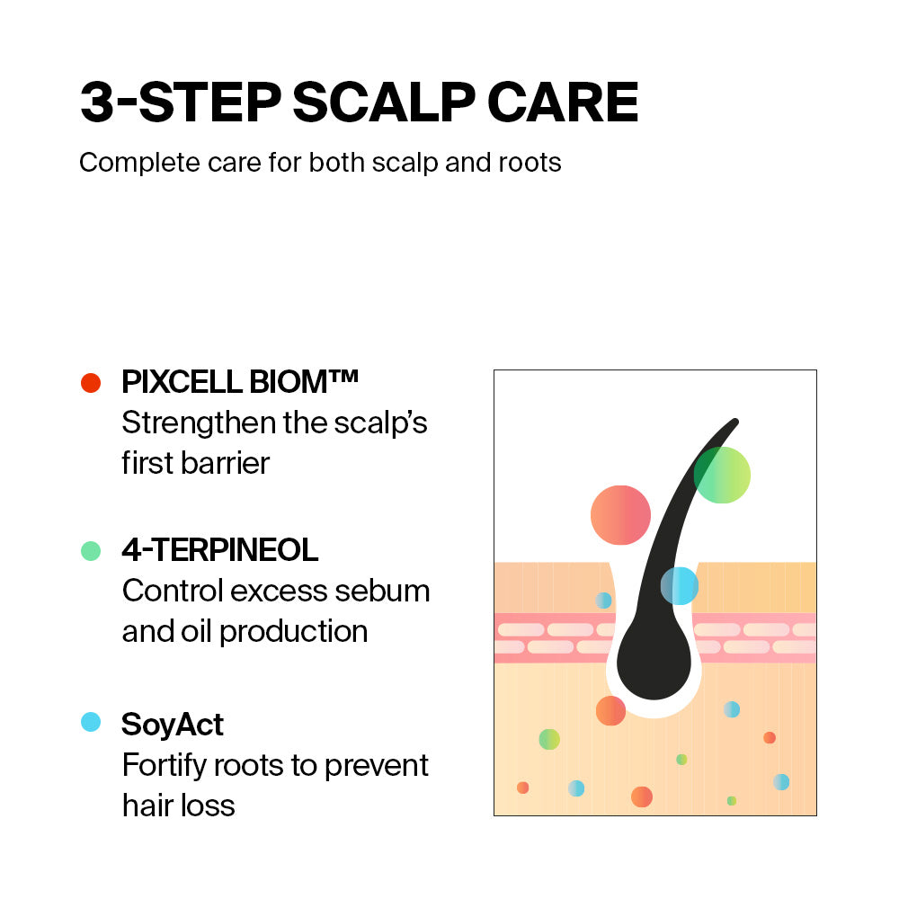 PURCELL | Pixcell Biom Scalp Barrier Shampoo - 280ml