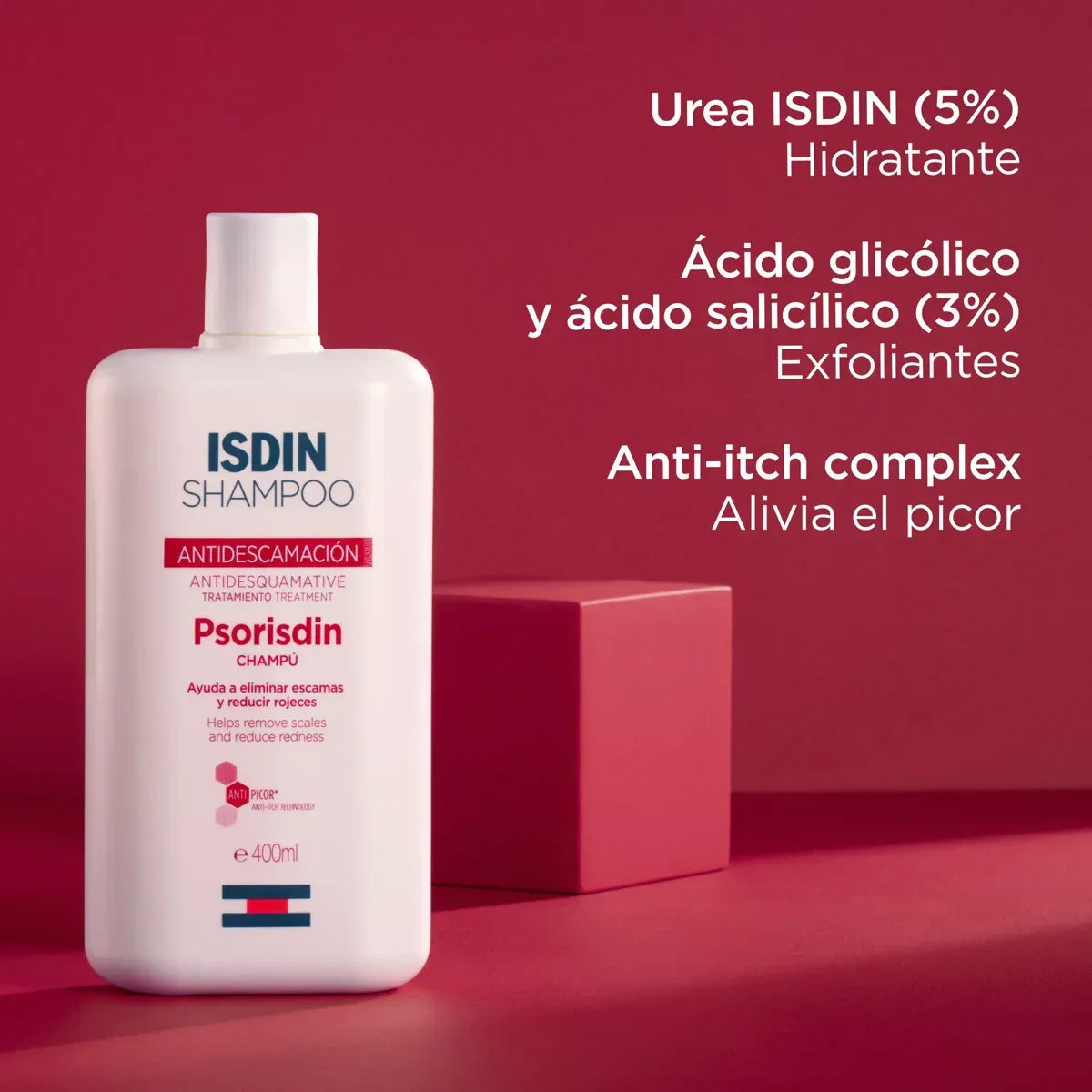 ISDIN | Psorisdin® Champú Antidescamación - InternationalCosmetic