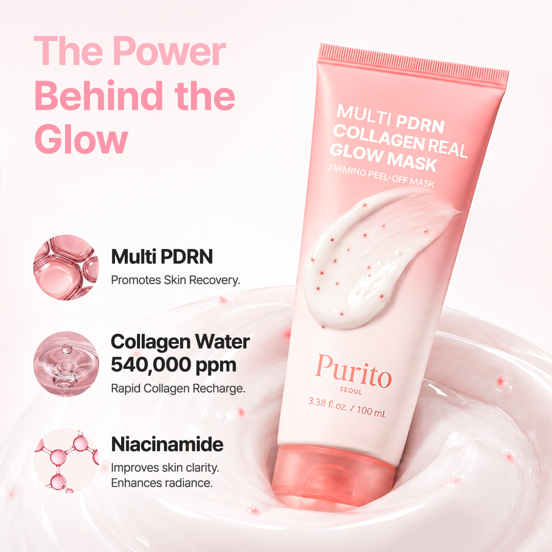 PURITO | Multi PDRN Collagen Real Glow Mask - 100ml