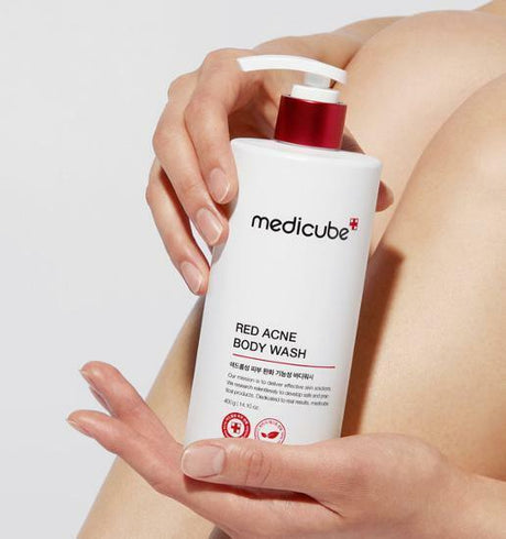 MEDICUBE | Red Acne Body Wash 2.0 - 400 ml - InternationalCosmetic