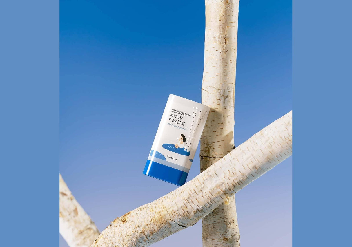 ROUND LAB | Birch Moisturizing Sun Stick SPF 50+ - 19gr - InternationalCosmetic