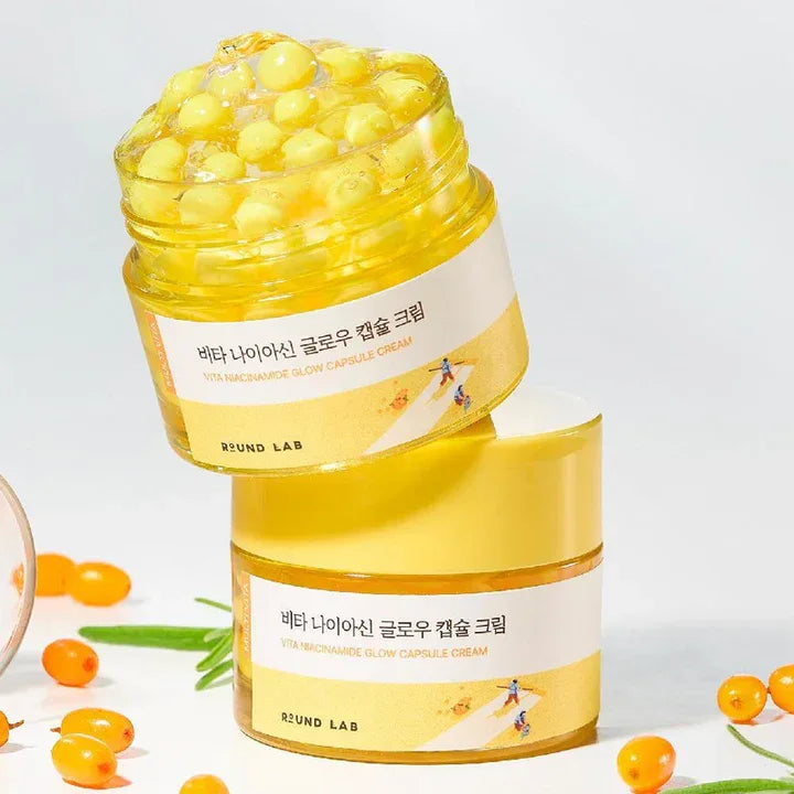 ROUND LAB | Vita Niacinamide Glow Capsule Cream - 50ml - InternationalCosmetic