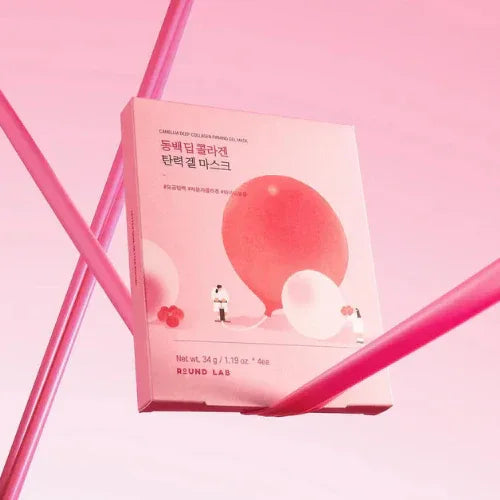 ROUND LAB | Camellia Deep Collagen Firming Gel Mask - InternationalCosmetic