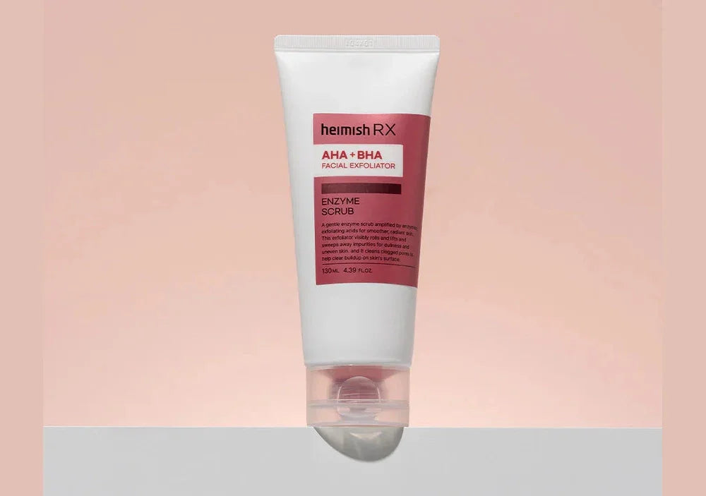 HEIMISH | RX AHA BHA Facial Exfoliator Enzyme Scrub - 130ml - InternationalCosmetic