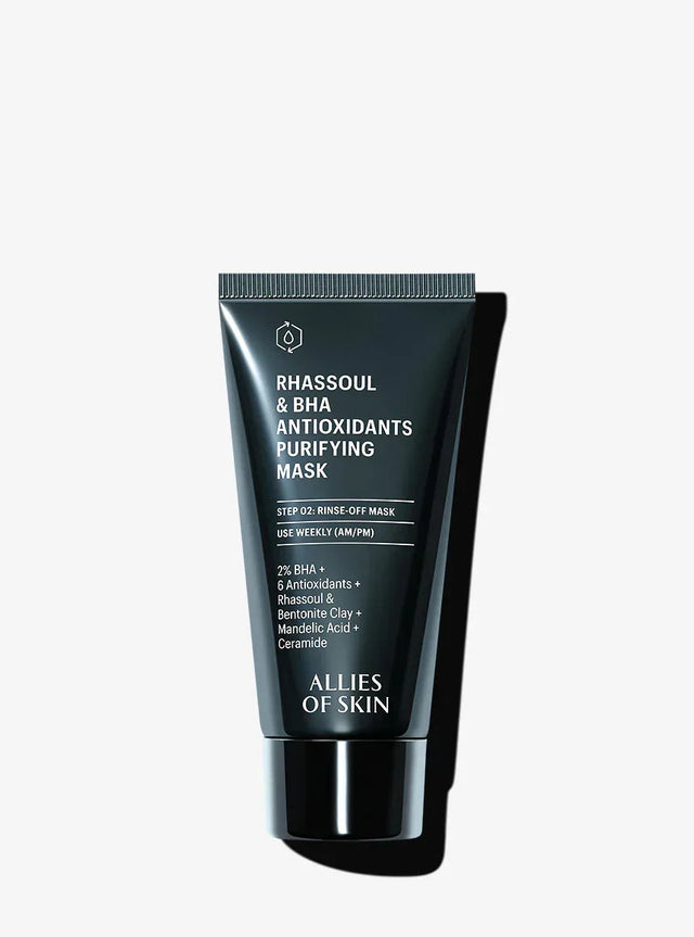 ALLIES OF SKIN | Rhassoul & BHA Antioxidants Purifying Mask - 50ml - InternationalCosmetic